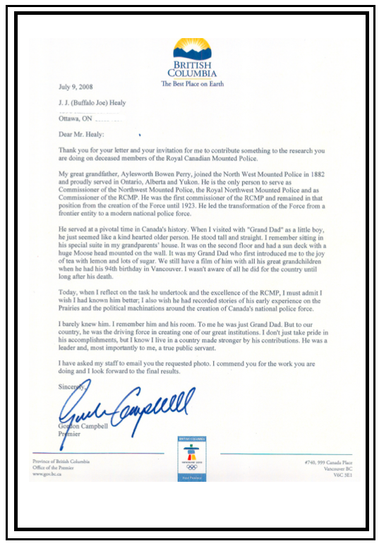 Campbell Letter